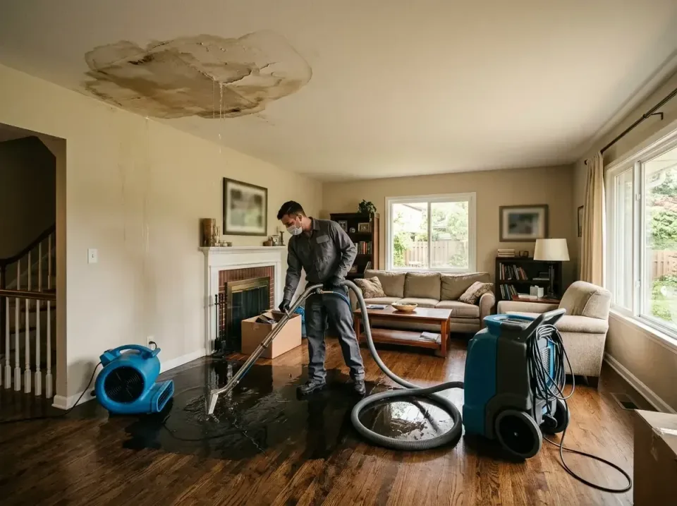 attic-pipe-burst-ceiling-drip-008 — frequently asked questions, Water Damage Restoration & Carpet Care in Burlington, KY